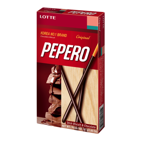 Lotte Pepero Chocolate & Biscuit 47g
