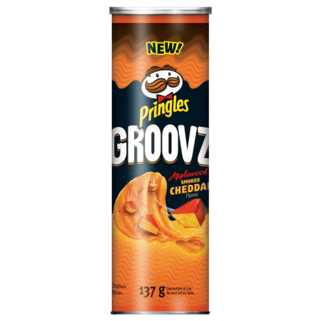 Pringles Groovz Applewood & Cheddar 137g